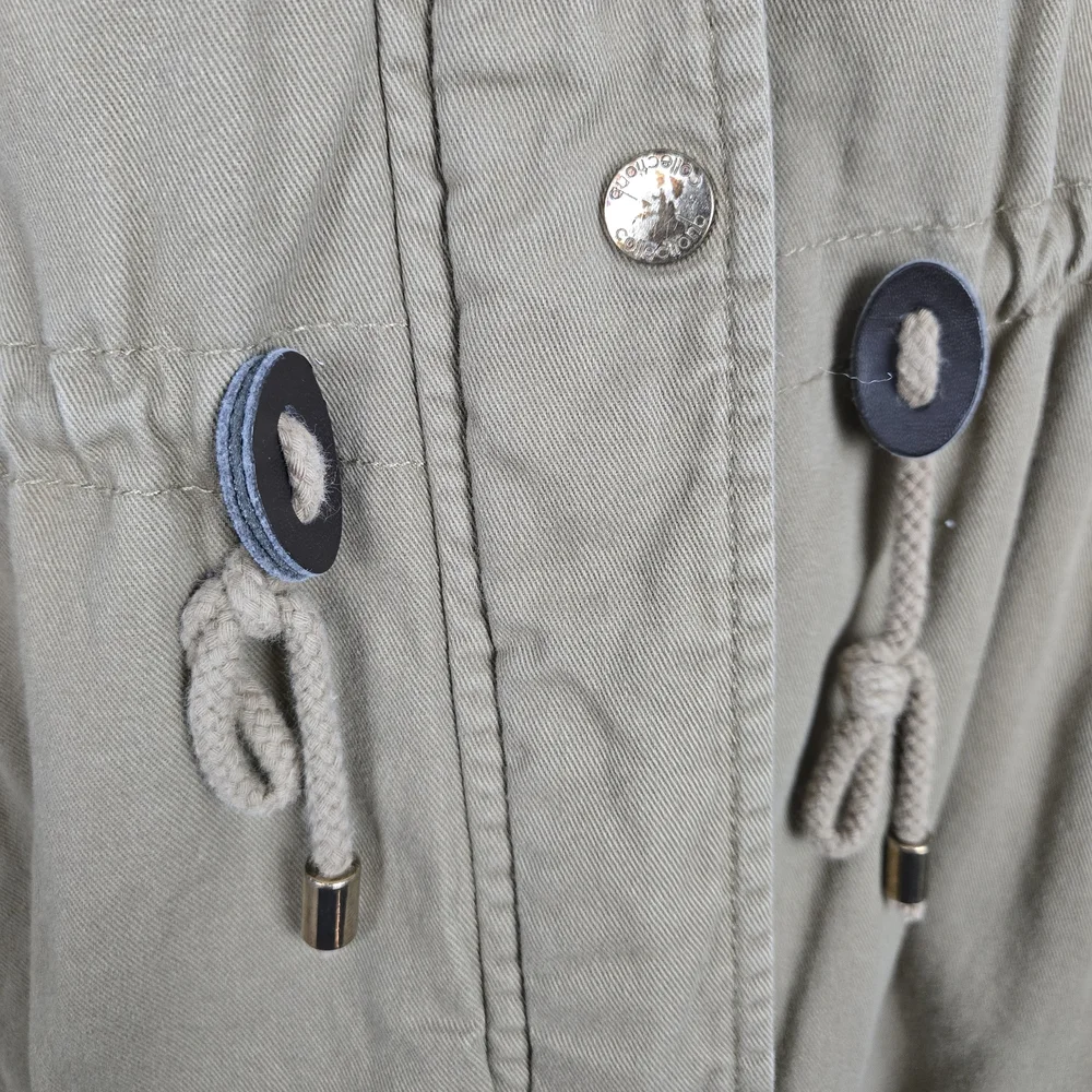 Collection B Women's Utility Jacket in Light Brown - Picture 4 of 14